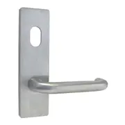 Kaba 600 Series Plate With Oval Cylinder Hole & 25 Lever Satin Chrome 601C25SCP