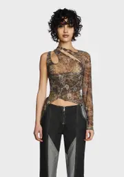 [Milk It] Botanic Mesh Top