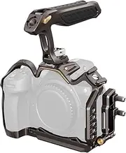 SmallRig Night Eagle Z6III Camera Cage Kit for Nikon Z6 III, Aluminum Alloy Full Cage with Top Handle, with Quick Release Plate for Arca-Swiss and Cold Shoe Mount for Microphone and Light - 4522