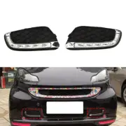 White LED DRL Daytime Running Lamps Fog Light For Benz Smart Fortwo 2008-2011 (for: Smart)