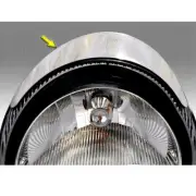Polished Head Light Accent Trim 2pcs (fits: 2002-06 Ford Thunderbird Coupe/Conv) (for: Ford)