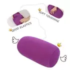 Micro Mini Microbead Back Cushion Roll Throw Pillow Travel Home Sleeping