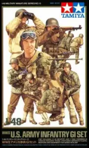Tamiya 32513 1/48 WWII U.S. Army Infantry GI Set Plastic Model