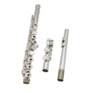 Funion 16 Open Hole Flute C Key Split E Key Offset Line Care Kit C Foot Case New