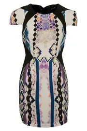 Hyper Aztec Dress--SED-134SW4203