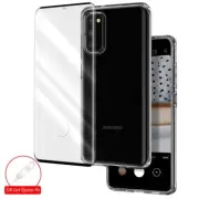 Premium Tempered Glass Screen Protector Film TPU Case f Samsung Galaxy S20 G981U