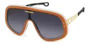 Carrera FLAGLAB 17 C3E/9O Men's Sunglasses Orange Size 99