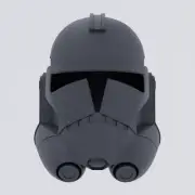 Star Wars Phase Two Animated Clone Wars 3D Printed Helmet PLA Filament