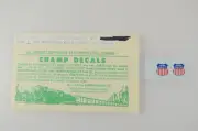 Champ HO PFE Union Pacific 42" 1942-46 Herald Decal Set - HH-90 - One Pair