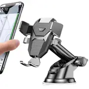 Car Phone Holder Cradle Dashboard Windshield Vent for iPhone 16 Pro Max 15 14 13 12