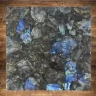 15" Labradorite Stones Coffee Table Top Sofa Center Home Interior Outdoor Decors