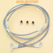 Front Braided Brake Hose Line For Can-Am Defender HD8 Cab 2020-2021