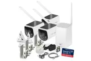 Swann MaxRanger4K Solar 3 Camera Security System