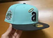 Hat Club Exclusive Los Angeles Angels 2TONE MINT CONDITION patch 7 1/4 New Era