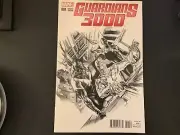 Guardians 3000# Alex Ross! B&W Sketch Variant! Original Guardians!2014 NM! 1:100