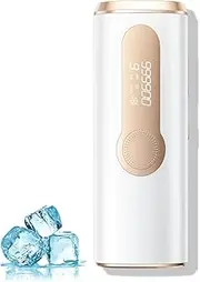 IPL Hair Removal, Laser Hair Removal with Cooling for Women and Men, AMOTAOS 3-in-1 At-Home Permanent Hair Removal Device 9 Levels Upgrade 999900 Flashes for Face Armpit Arm Bikini Line Leg Whole Body