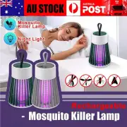 Electric Mosquito Killer Lamp Insect Catcher Fly Bug Zapper Trap LED UV Mozzie