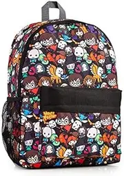 Backpack, School Bag for Boys and Girls, Backpack Black with Chibi Style Characters, Sports Bag Child, Official Harry Potter Backpack, Fun School Bags for Elementary School, High School