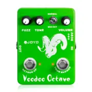 JOYO Octave Fuzz Effect Pedal 2 Modes Electric Guitar True Bypass DC 9V for Bass