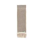 [VALENTINO] chamber silk bandeau scarf Off-white