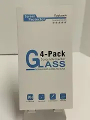 For Apple iPhone 12/12 Pro Tempered glass Screen protector 4-Pack 9H Hardness