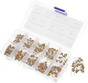 iplusmile Versatile Electronics Toolkit 300-piece Ceramic Capacitor Assortment 10pf-100nf for Hobbyists Industrial Use