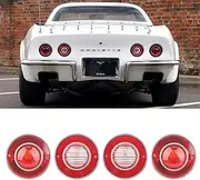 C3 Tail Lights and Backup Lights Compatible with 1975-1979 Corvette C3 Reproduction Light Set