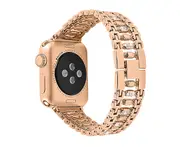Stylish Metallic Shiny Watch Steel Strap for Apple Watch with Apple Watch5 4 3 2 1-4
