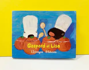 【震撼精品百貨】Gaspard et Lisa 麗莎和卡斯柏 便條紙-藍烘焙#95419 震撼日式精品百貨