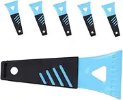 DONFAMDS 6pcs Multi-use Ice Scrapers: Plastic Snow and Frost Remover Shovel - Lightweight Auto Windshield Scraper for Winter Use