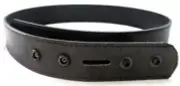 42021 SIZE 42 MENS BLACK GENUINE LEATHER AUSTRALIAN BELT (FOR BELT BUCKLE)