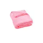 Light Weight Coral Fleece Throw Rug 150x200 cm Fusion Pink