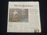 2020 OCTOBER 9 NEW YORK TIMES - TRUMP LASHES OUT AT AIDES-CALLS TO INDICT RIVALS