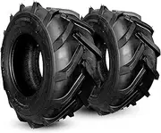 2 New HORSESHOE 20x10.00-8 6Ply Super Lug Herring Bone for Ditch Witch Trencher AG Farm Tractor Ridding Lawn Mower Tires Tubeless 2010008 T148 20x10-8