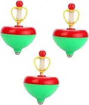 ERINGOGO 3pcs Pull String Gyro for for Creative Play Engaging Gyro to Reduce Screen Present Random Color