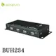【MR3C】含稅 附2A變壓器 BENEVO BUH234 工業級 4埠 USB2.0集線器 HUB
