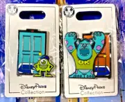 Mike and Sully Into The Film Doors Monsters Inc. Monsters University SHDR Pin