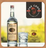 Tito's Handmade Vodka Bar Coaster