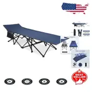 XL Portable Sleeping Cot - 32" Extra Wide, Lightweight for Camping or Home Use