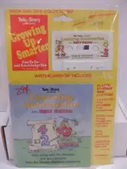 1986 Tele-Story Learning Subtraction Growing up Smarter Cassette & Book
