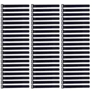 60 pcs 8 inch Reusable Fastening Hook and Loop Utility Cable Ties Straps