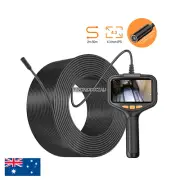 4.3" Endoscope HD1080P Rigid Cable Borescope Inspection Camera Sewer Car plumb