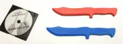 Training Knife Trainer Fire Ice Knives Seal Team Polypropylene Fighting DVD Kali