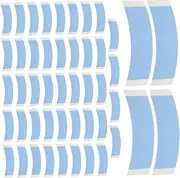 Ipetboom 48pcs Sheets Wig Film Double Sided Tape Wig Glue Lace Tape for Wig Double Sided Lace Wigs Tape Hair Tape for Wigs Double Sided Hair Extension Tape Lace Front Tape Sky-Blue The Pet