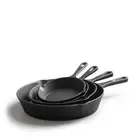 Cast Iron Omelette Skillet Multi-size Saute Pot Nonstick Frying Pan Cooking