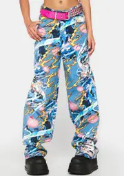 [NGOrder] Anime Print Jeans