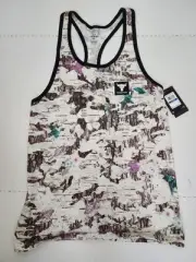 Under Armour Project Rock Sleeveless Camo Graphic Tank Mens XL 1383226 Beige $45