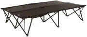 Portable Compact Folding Double Kwik-Cot Indoor/Outdoor 2-Person Camping Sleepin