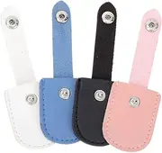 FOMIYES 4pcs dead skin shears protective case cuticle clipper protectors pedicure scissor storage bag manicure scissor cover scissor pouch nail scissor cuticle scissor bag pliers Universal