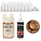 DIY BLACK HOUSE ANT CONTROL KIT - DELUXE - QuenchPro Bait, 10 x Stations & Spray